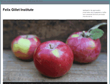 Tablet Screenshot of felixgillet.org